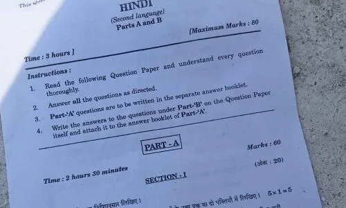 “Surprise and Confusion Arise as Class 10 Hindi Paper is Leaked”