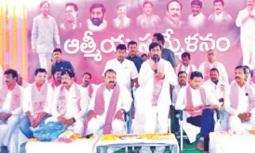 Telangana Minister Guntakandla Jagadish Reddy labels Congress as BJP’s B team in Kodad