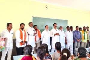 Today, BJP leaders in Mahabubnagar organize a march to address the issue of unemployment.