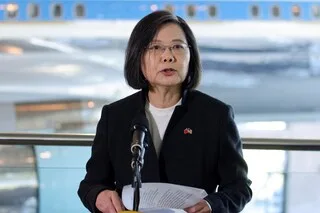 Tsai states Taiwan’s intention to prevent China’s interference in territorial waters.