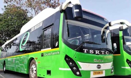 "TSRTC to Introduce Electric Air Conditioned Buses"