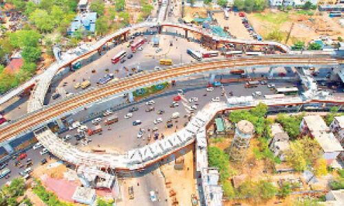 Uppal Skywalk in Hyderabad to be inaugurated soon.