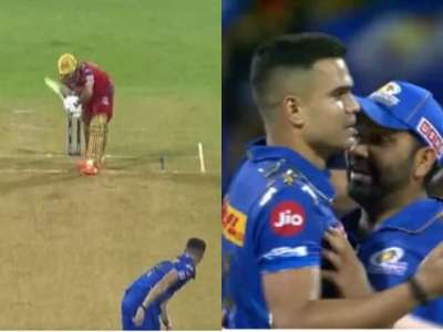 Viral Video: Arjun Tendulkar’s Swinging Yorker Dismisses Prabhsimran Singh in MI vs PBKS Match of IPL 2023