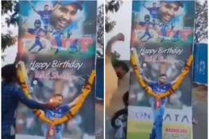 VIRAL Video of Fans Worshipping India Captain’s Cutout on Rohit Sharma’s Birthday