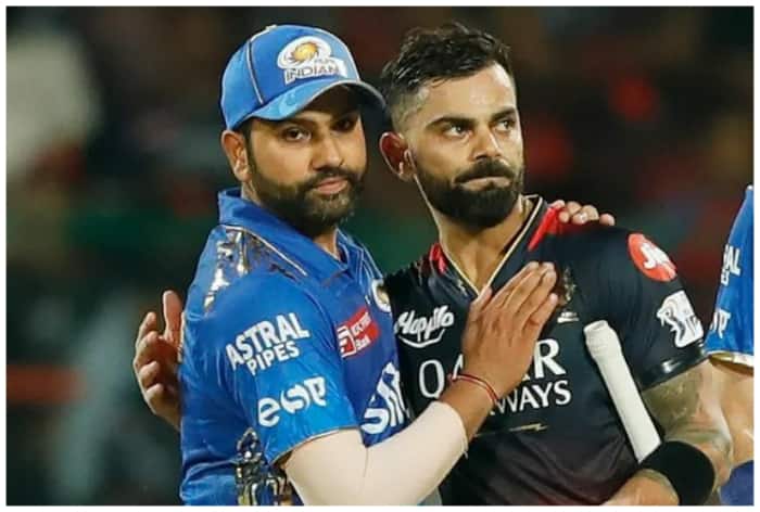 Viral Video Shows Virat Kohli Shouting ‘Maar Helmet Pe Maar’ During RCB vs MI Match After Rohit Sharma’s Single Theft