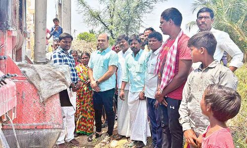 VJR’s efforts aid Garlapally villagers in resolving water issues in Narayanpet