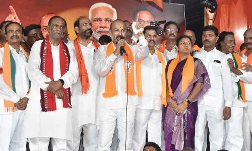 Warangal witnesses the commencement of BJP’s Nirudyoga March