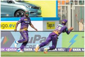 Watch the Video of Narayan Jagadeesan Dismissing Wriddhiman Saha with a Kapil Dev-like Performance in GT vs KKR Match of IPL 2023