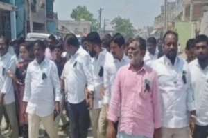YSRCP Protest Rally Against Arrest of YS Bhaskar’s Reddy by CBI Targeting Family