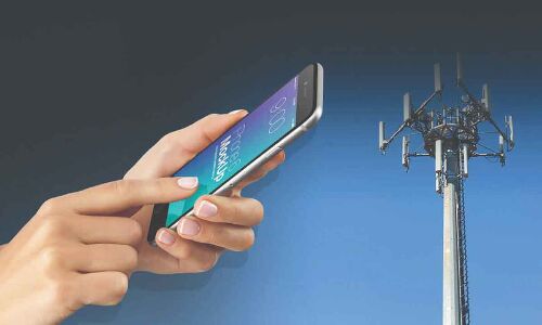 A Santhi Kumari, Chief Secretary, announces that 97.7% of villages in the State of Hyderabad have mobile connectivity.