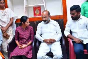 ABVP State Secretary Jhansi’s illegal arrest condemned by Bandi
