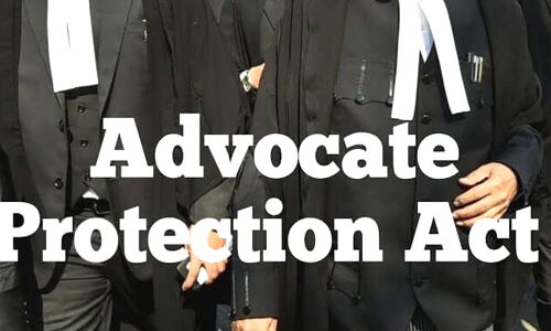 “Advocates in Hyderabad Call for the Implementation of the “Advocates Protection Act””