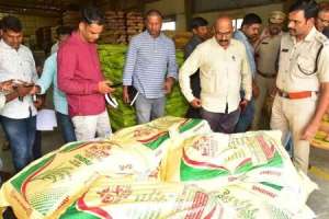 Agriculture Officials Join CP Subbarayudu in Inspection of Seed Production Centre in Karimnagar