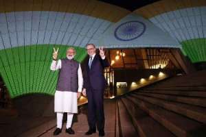 Attacks on temples in Australia raised by PM Modi