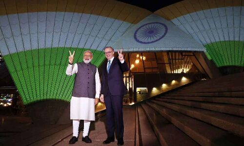 Attacks on temples in Australia raised by PM Modi