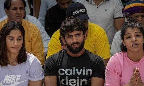 Bajrang Punia Expresses Support for Bajrang Dal on Instagram and Deletes Post Later.