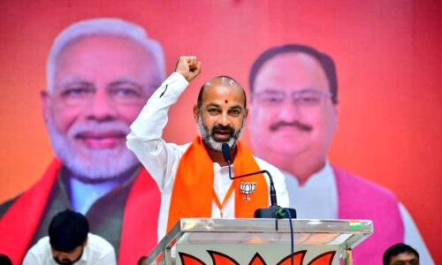 Bandi Sanjay Kumar prioritizes creating job opportunities for eligible individuals as part of party’s poll agenda.