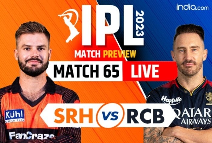 Bangalore, with Everything at Stake, to Face Hyderabad with Nothing to Lose in SRH vs RCB Match
