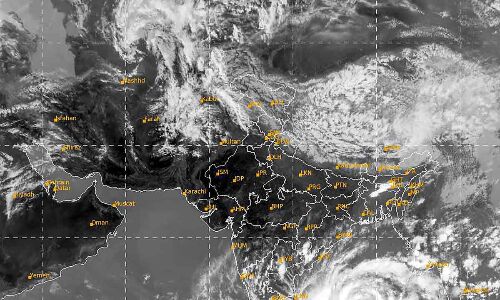 Bay of Bengal hit by Cyclone Mocha