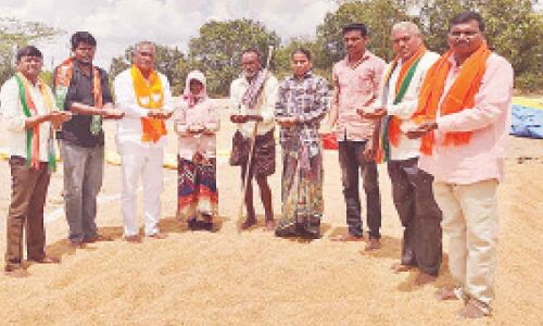 BJP demands compensation for rain-affected farmers in Kothagudem