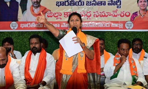 BJP to initiate a campaign in Warangal highlighting the accomplishments of Modi government