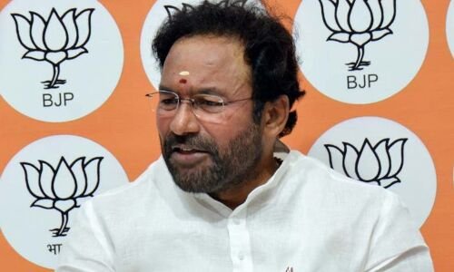 BRS government failed to assist rain-affected farmers, Kishan Reddy criticizes.