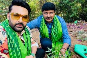 BRS MP Santhosh’s efforts lauded by Kapil Sharma as he participates in Green India Challenge