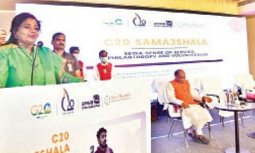 C20 Samajshala Summit attended by GUV in Hyderabad