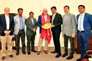Chairman of Aaron Capital Meets with KTR in New York to Discuss Infrastructure for Investment in Telangana