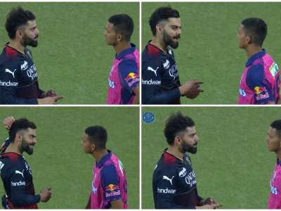 Continuous Viewing Available of ‘King’ Kohli Sharing Tips with ‘Young’ Yashashwi