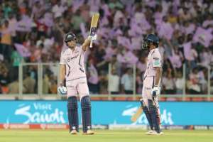 During GT vs SRH Match, Shubman Gill Sparkles in Ahmedabad with First IPL Century