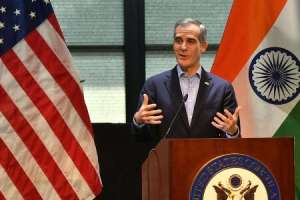 Eric Garcetti says India-US relations have reached unprecedented depths.