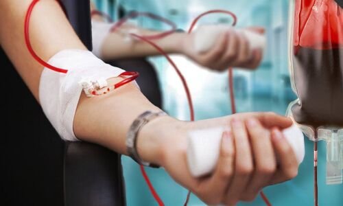 Government hospitals in Hyderabad suffer from shortage of blood supply.