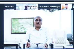 Health review meeting held by T Harish Rao in Rangareddy