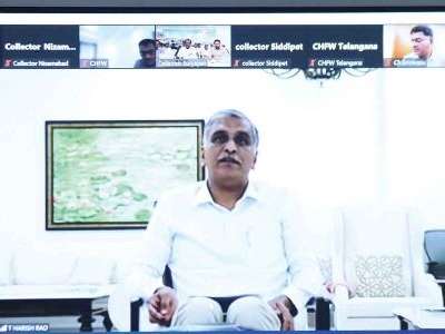 Health review meeting held by T Harish Rao in Rangareddy
