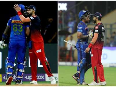Heartwarming Picture of Virat Kohli Embracing Suryakumar Yadav After MI Batsman’s Outstanding Performance Against RCB Goes Viral in IPL 2023 Match