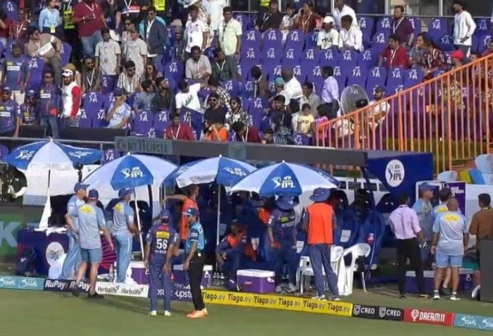Hyderabad Crowd Hurls 'Foreign Object' at LSG Dugout and Chants Virat Kohli's Name during IPL 2023 Match
