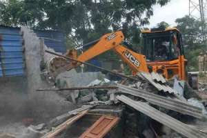 Illegal Constructions Demolished by HMDA in Hyderabad