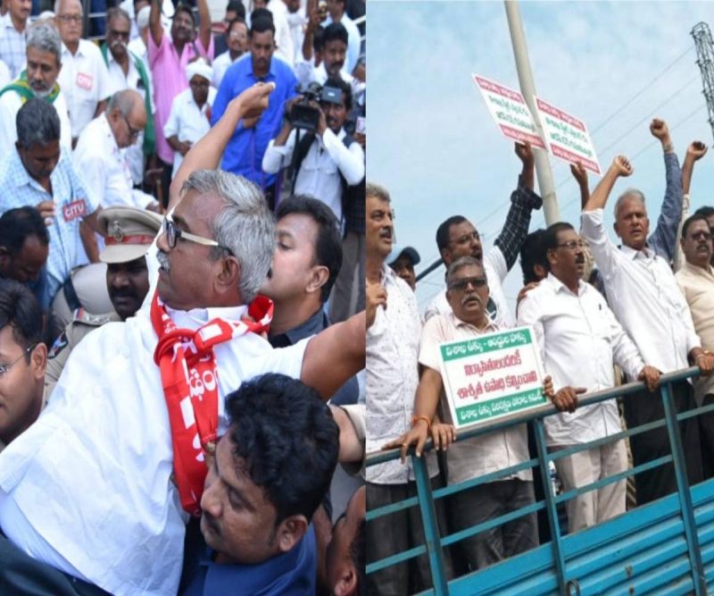 Increased demonstrations against steel plant privatisation during CM Jagan’s visit to Vizag