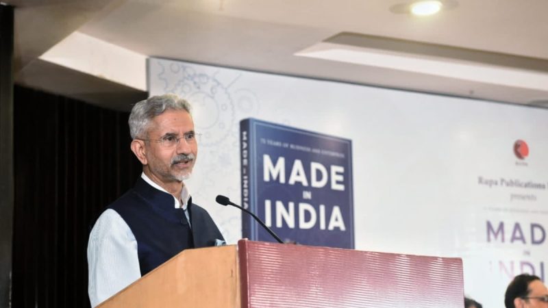 Indian Economic Growth Does Not Depend on a China Fix, Says Jaishankar
