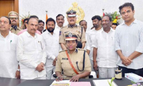 IT Minister K Taraka Rama Rao says Telangana leads, nation follows in Peddapalli