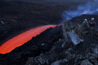 Italian Active Volcano, Mt Etna, Erupts Once More, Forcing Airport Closures and Spewing Ash.