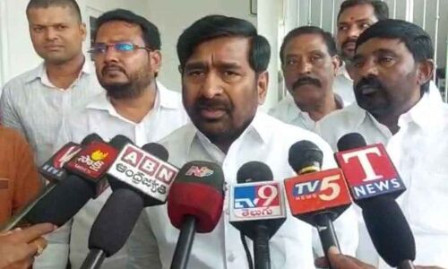 Jagadish Reddy alleges Modi government’s conspiracy behind scrapping of Rs 2,000 note in Suryapet