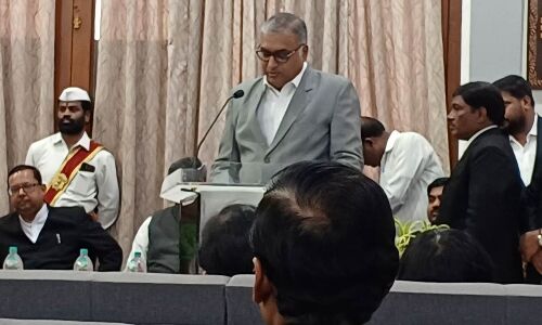 Justice A Abhishek Reddy bids farewell to Telangana High Court