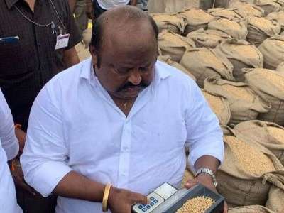 Kamalakar Gangula urges Governor to request Centre’s aid for farmers affected by rain.