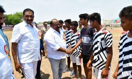 Karimnagar’s CM Cup-2023 inaugurated by Minister Gangula