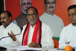 Laxman regards terrorism as a danger to national and state security in Hyderabad.