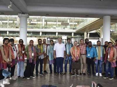 Maldives journalists visit Hyderabad to learn about state’s progress and welfare
