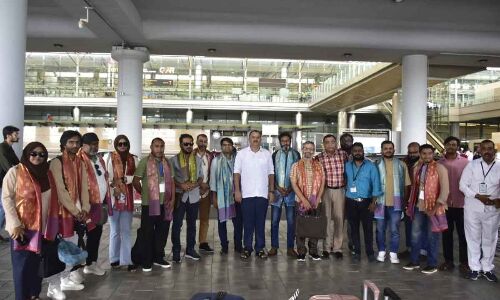 Maldives journalists visit Hyderabad to learn about state’s progress and welfare