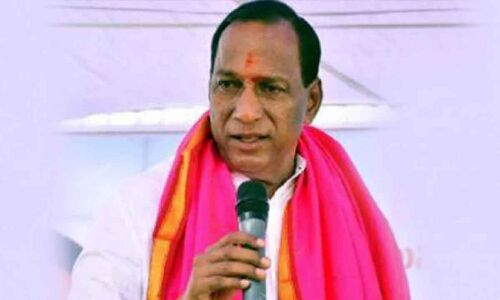 Malla Reddy believes CM KCR is capable of finishing Polavaram project.